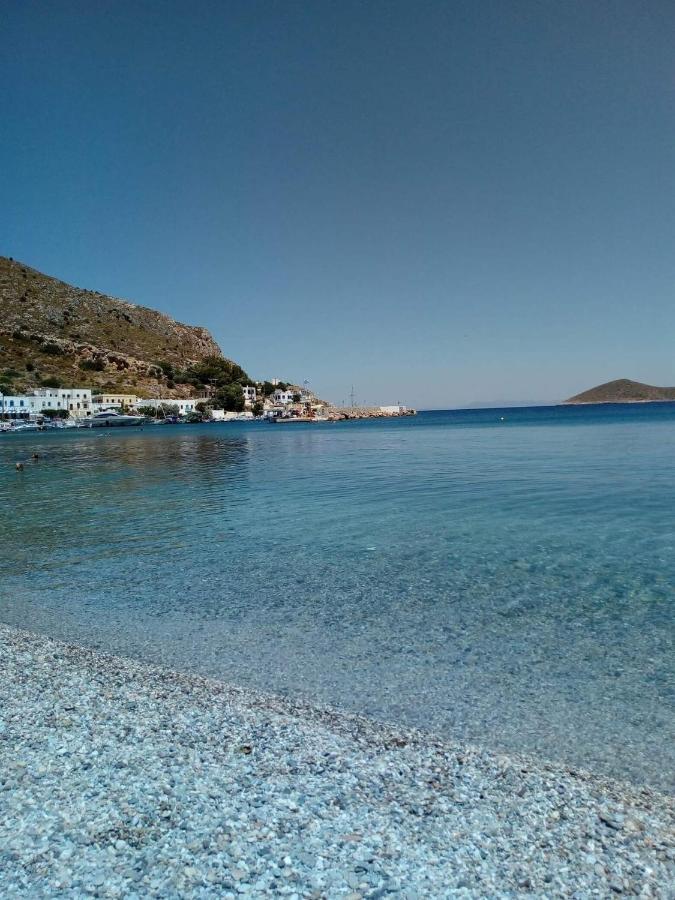 Panteli Ονειρόπετρα Λέρος~Oneiropetra Leros 아파트 외부 사진